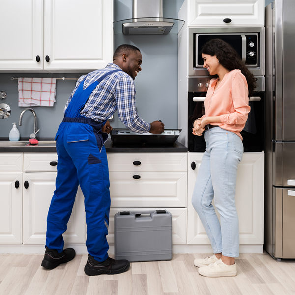 how long does it typically take to complete cooktop repair services in Columbia Cross Roads